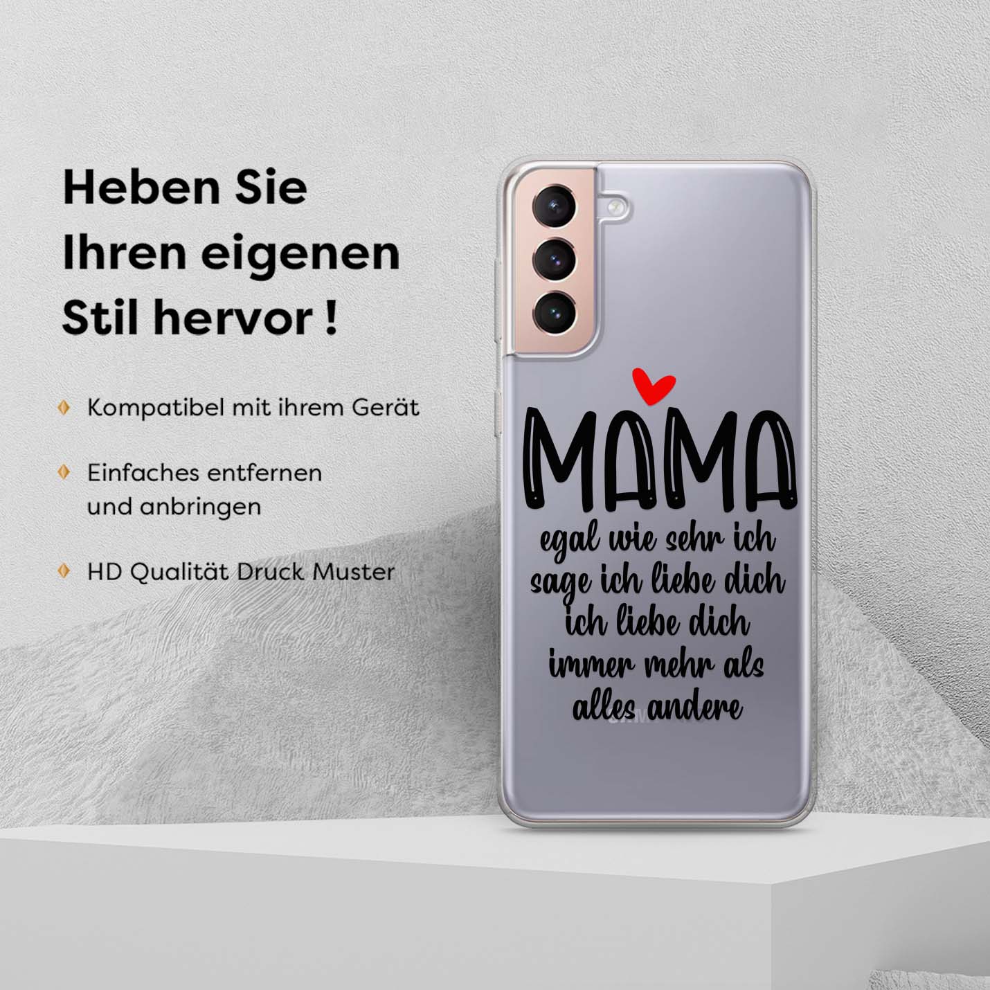 Handyhülle Mama - Text - 1instaphone