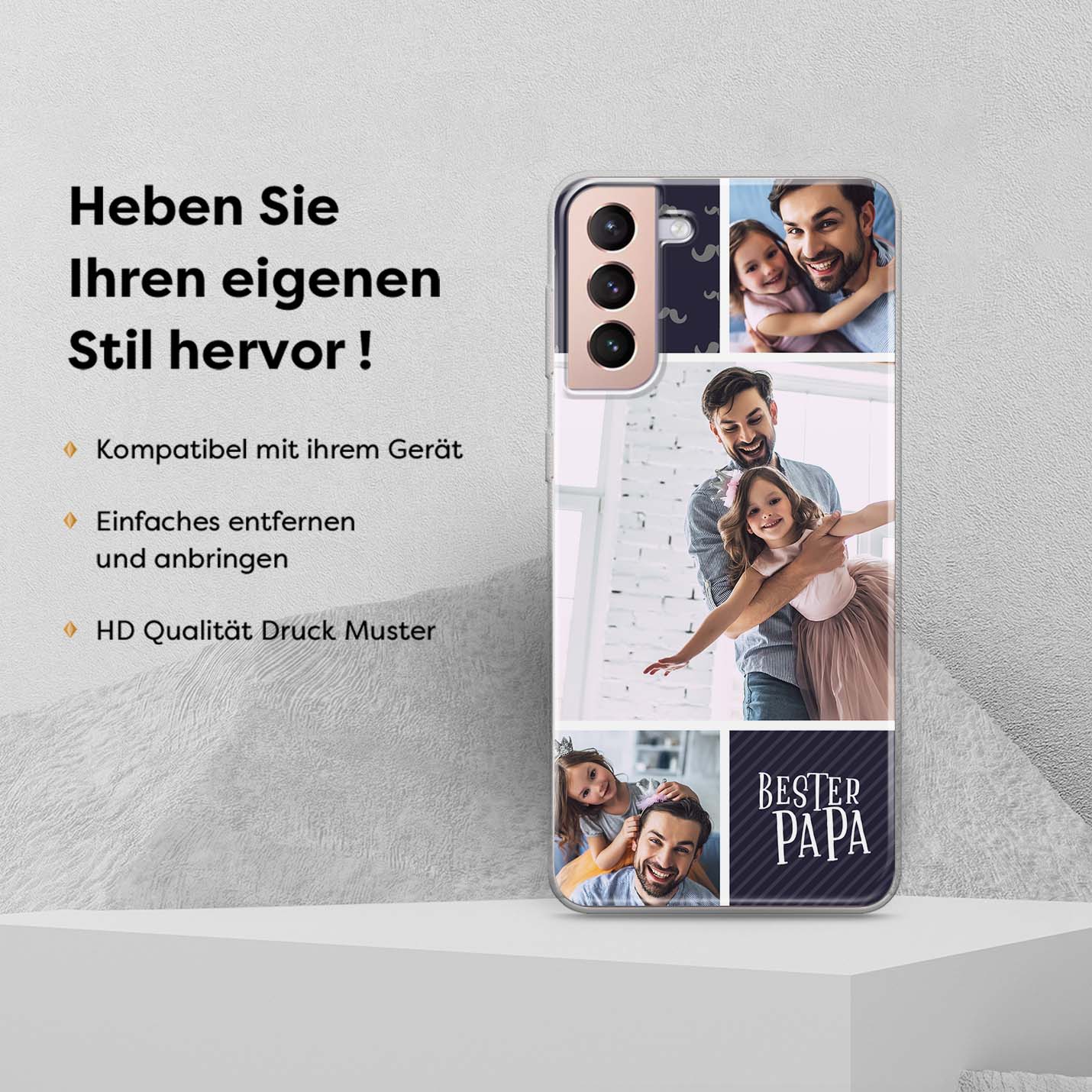 Handyhülle Papa - Collage vol.2 - 1instaphone