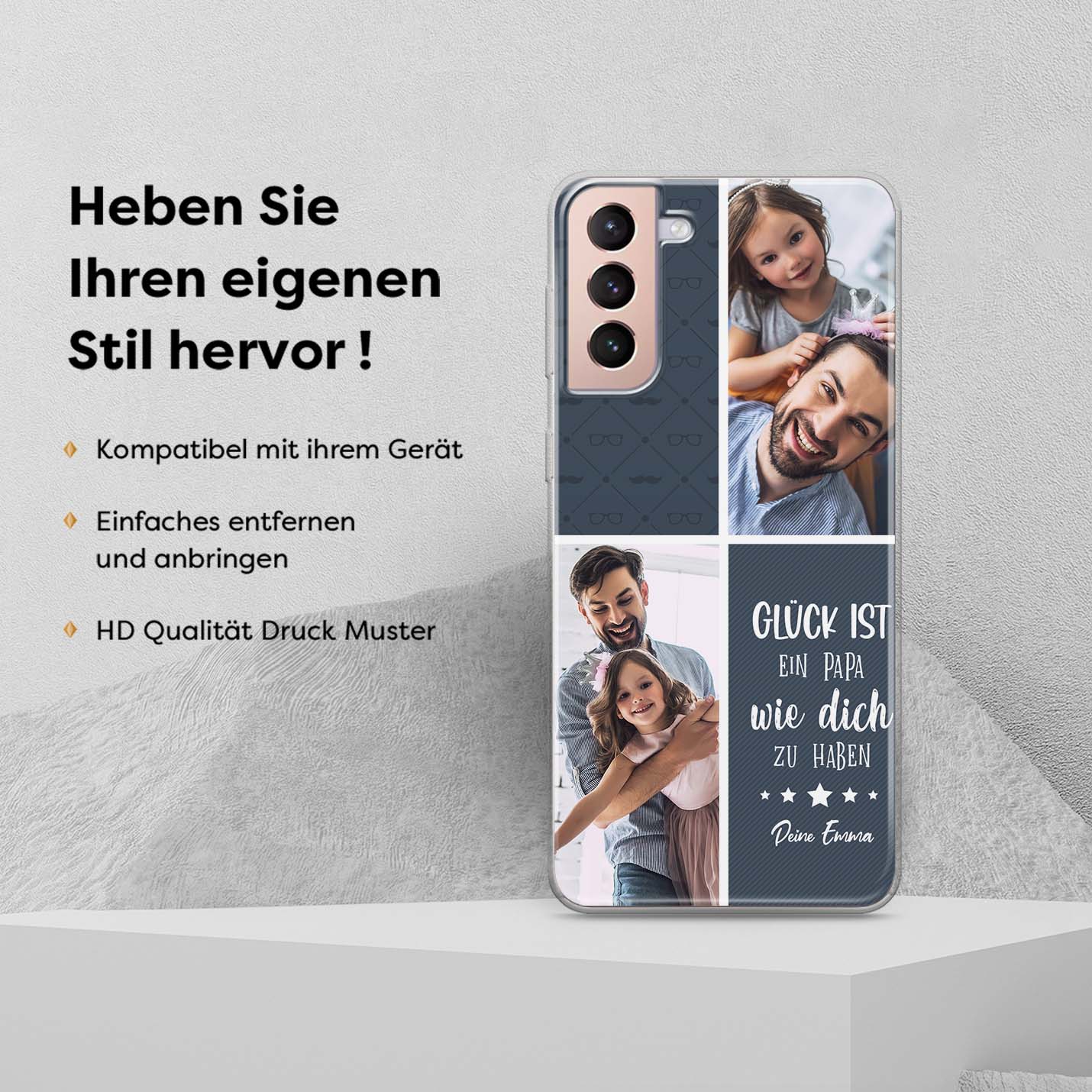 Handyhülle Papa - Collage vol.3 - 1instaphone