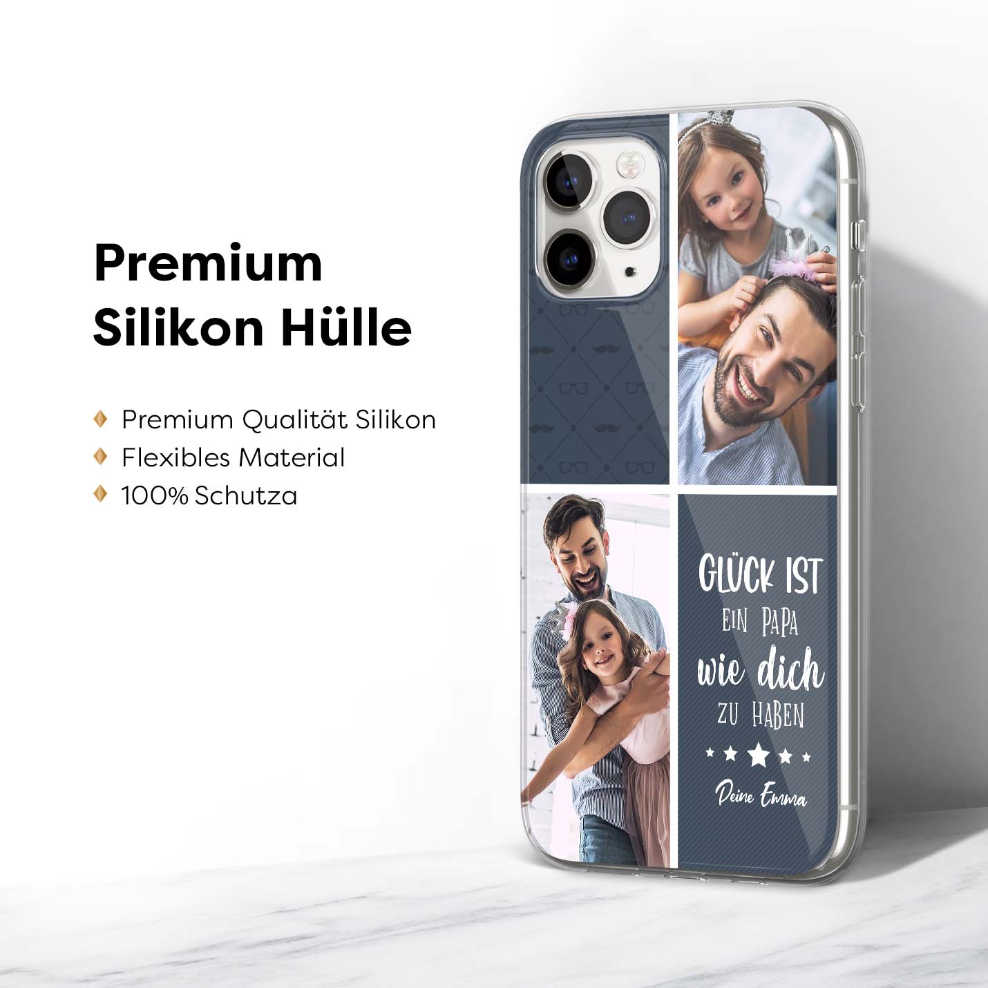 Handyhülle Papa - Collage vol.3 - 1instaphone