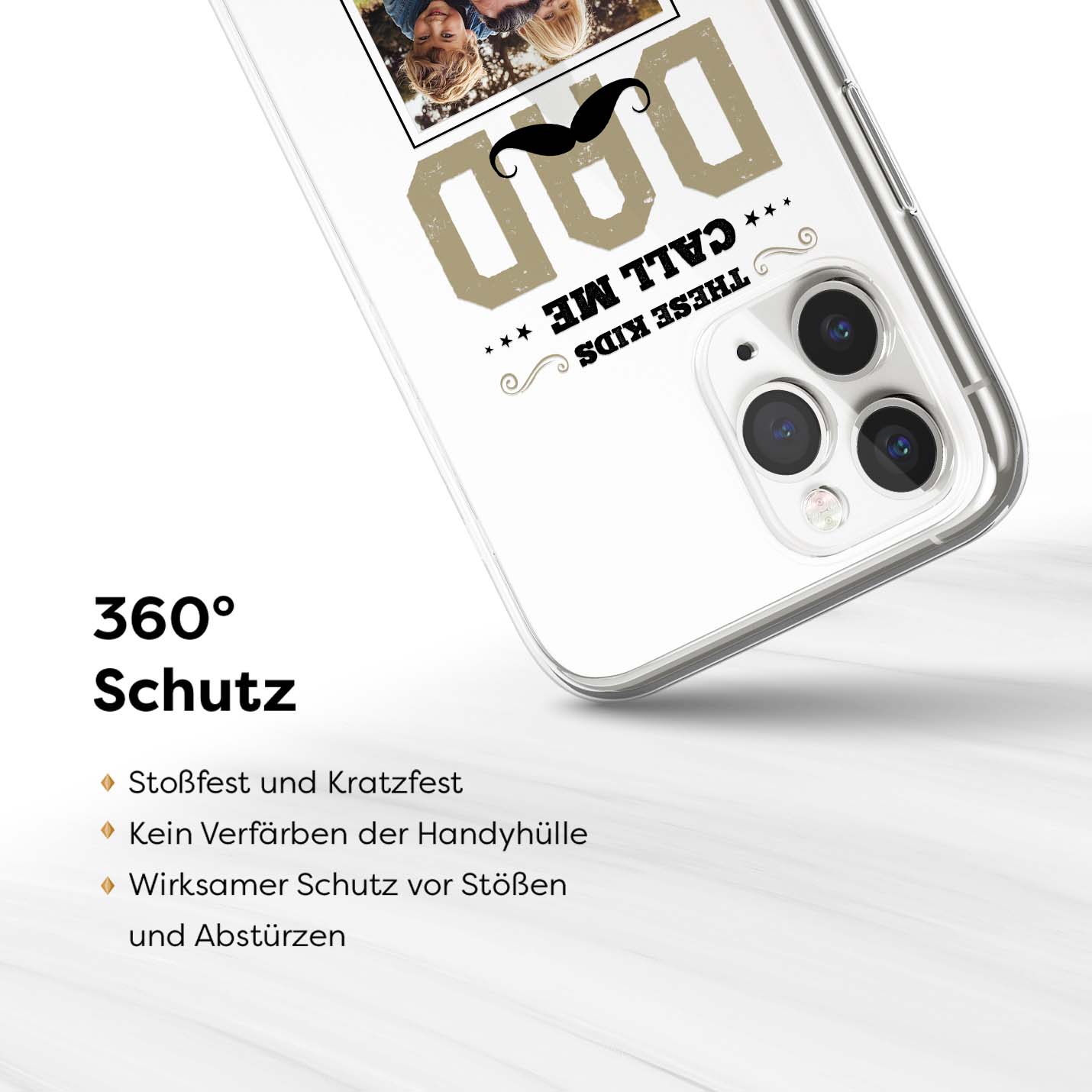 Handyhülle Papa - DAD - 1instaphone