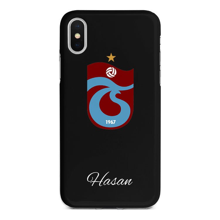 Mannschaftshülle - Trabzonspor - Schwarz Silikon - 1instaphone