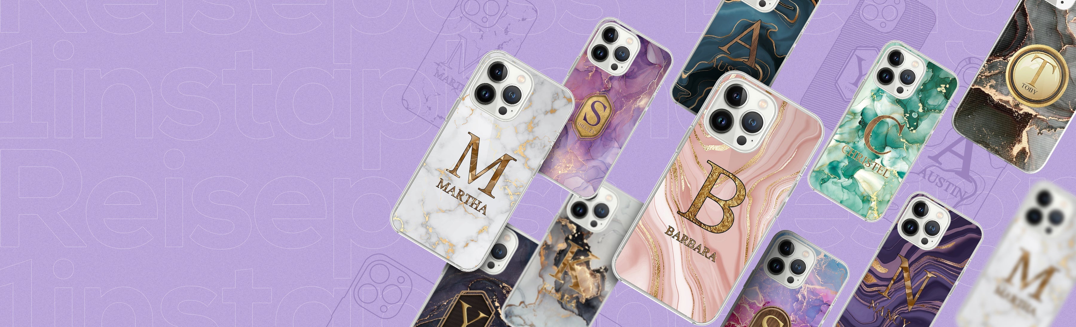 Marmor- & Musterdesigns Kollektion | 1instaphone