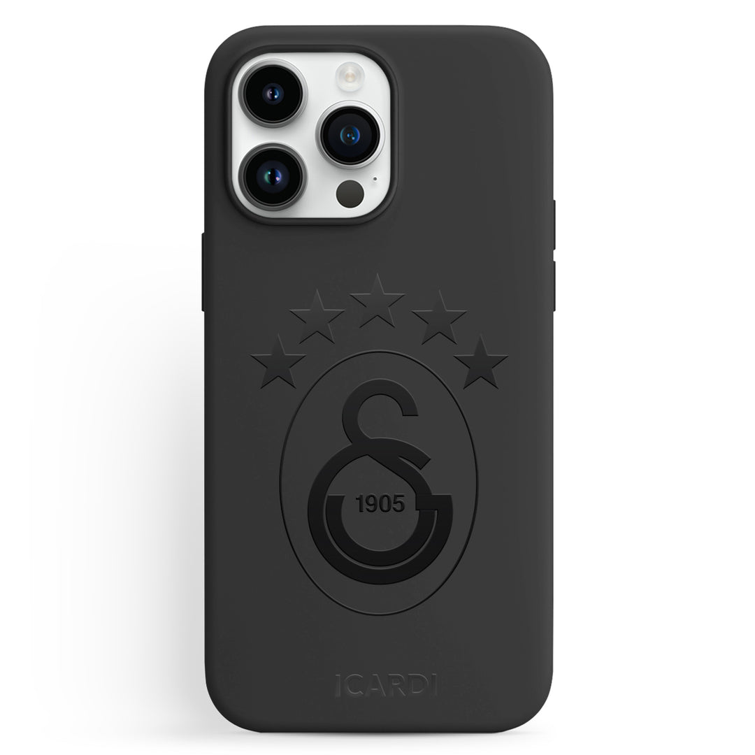 gravur handyhülle Personalisierte Galatasaray Handyhülle - Şampiyon 2025 Classic Gravur