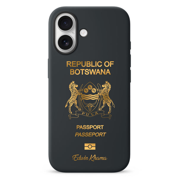Phone cases with passport - Botswana
