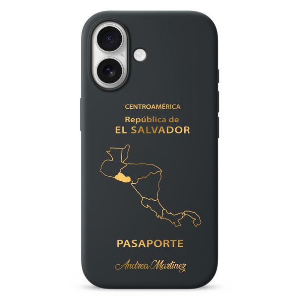 Handyhüllen mit Reisepass - El Salvador