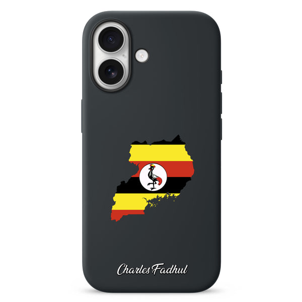 Handyhüllen mit Flagge - Uganda