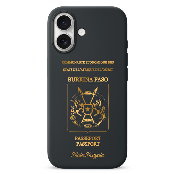 Etuis téléphone avec passeport - Burkina Faso