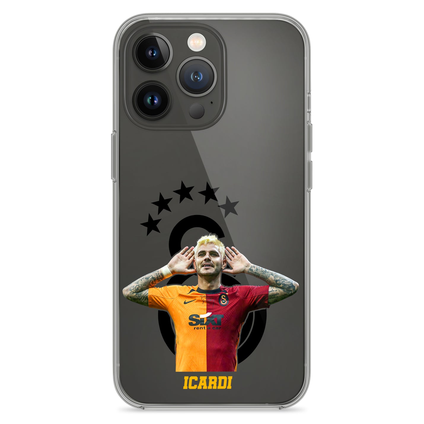 Mauro Icardi Galatasaray Hülle mit Wunschname - 1instaphone