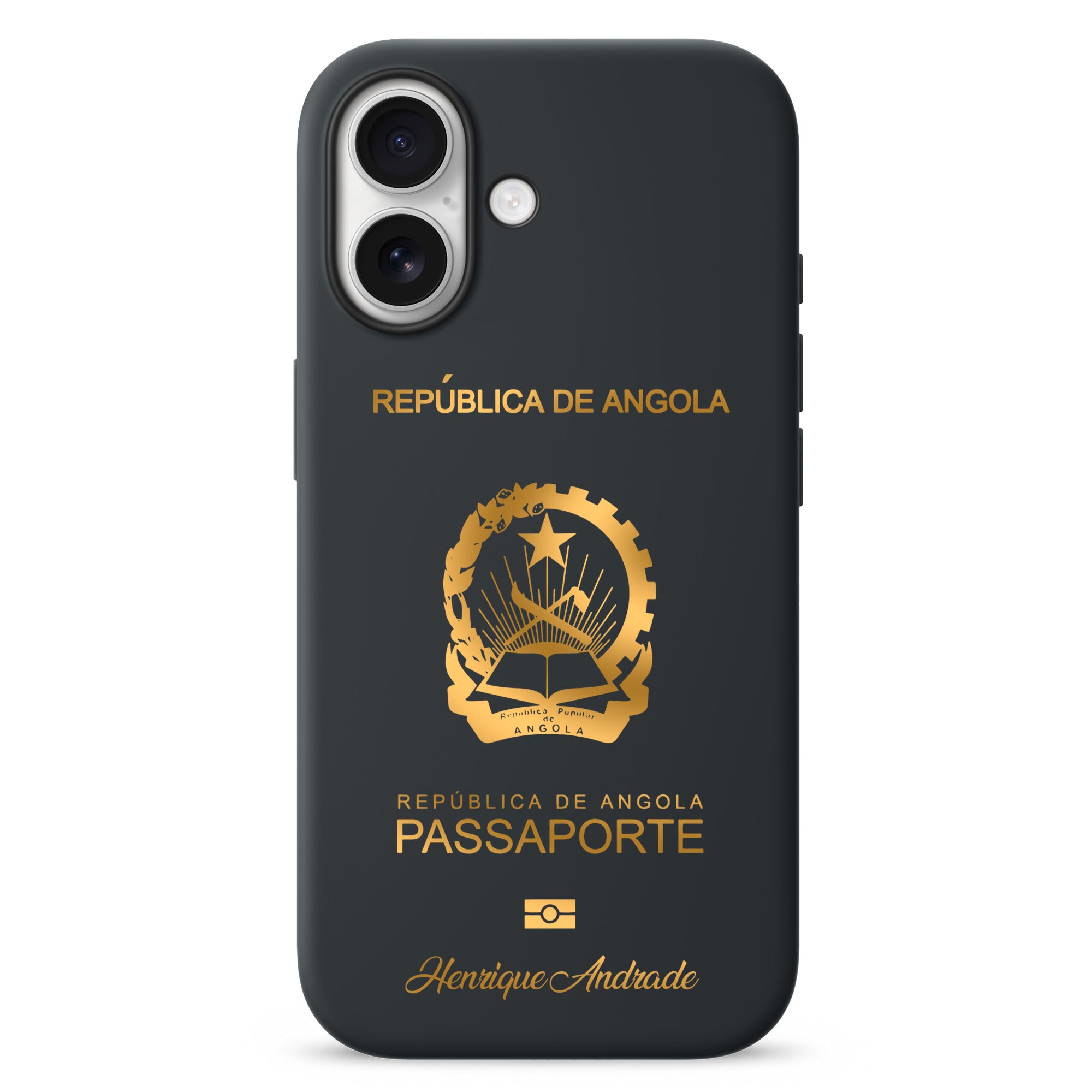 Handyhüllen mit Reisepass - Angola - 1instaphone