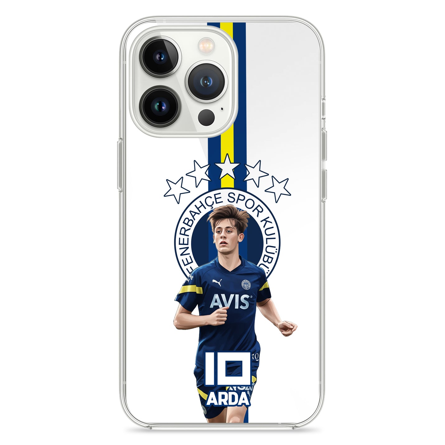 Fenerbahce Hülle mit Wunschname ARDA