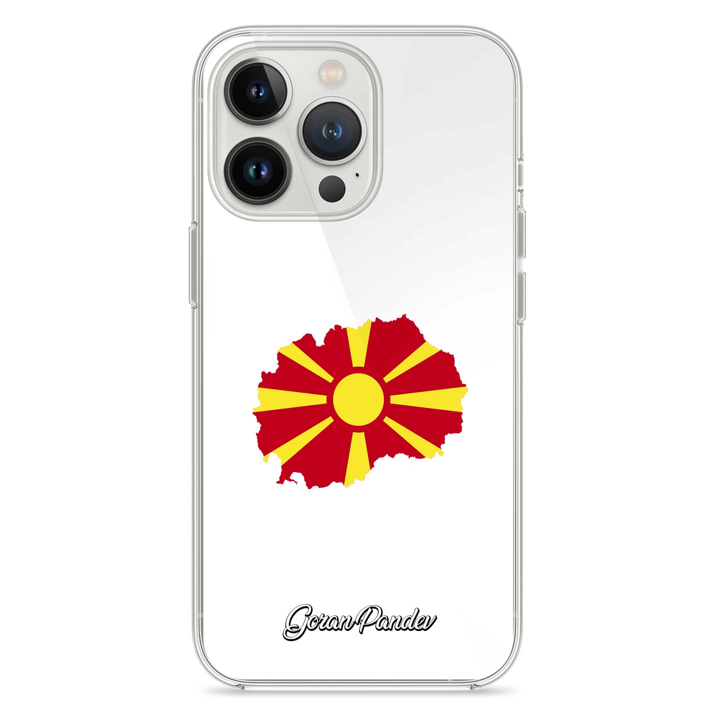 Handyhüllen mit Flagge - Mazedonien