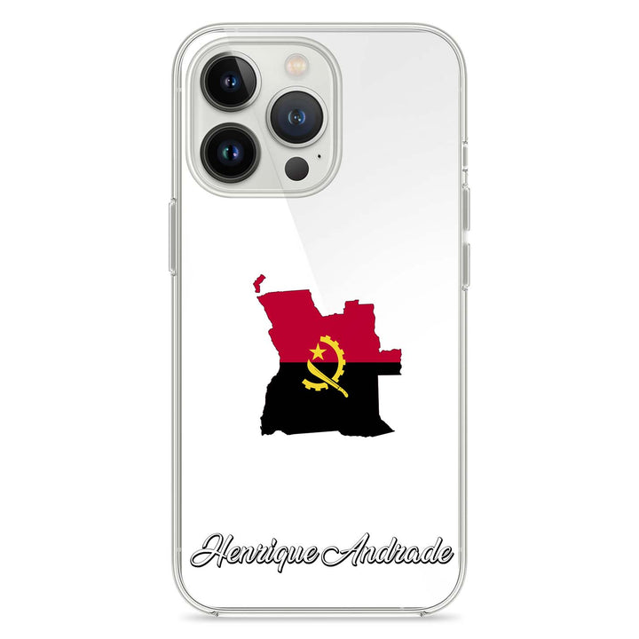 Handyhüllen mit Flagge - ANGOLA - 1instaphone