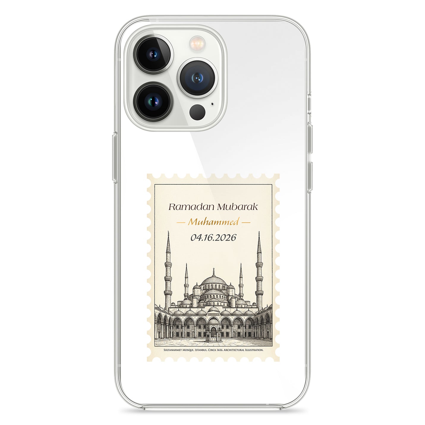 Ramadan Mubarak Sultanahmet Moschee Handyhülle – Türkei - 1instaphone