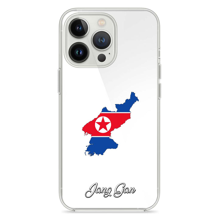 Handyhüllen mit Flagge - NORD KOREA - 1instaphone