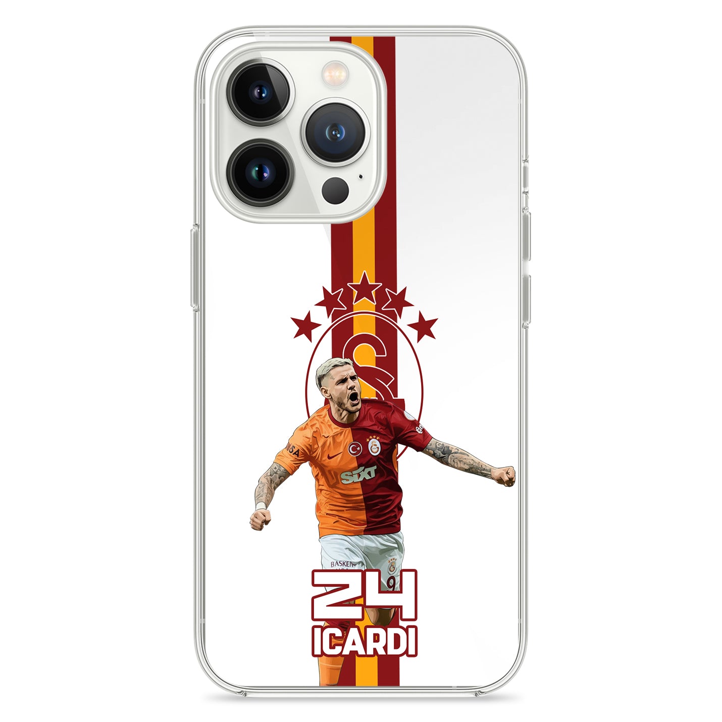 Mauro Icardi Galatasaray Hülle mit Wunschname - 1instaphone