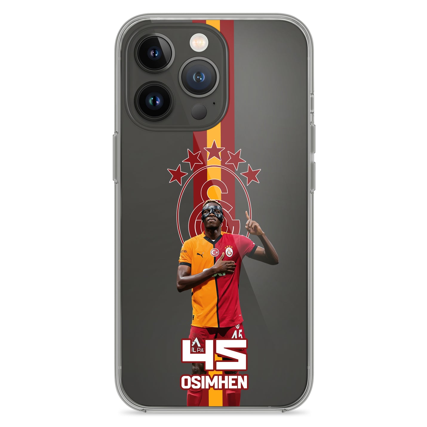 Victor Osimhen Galatasaray Hülle mit Wunschname - 1instaphone