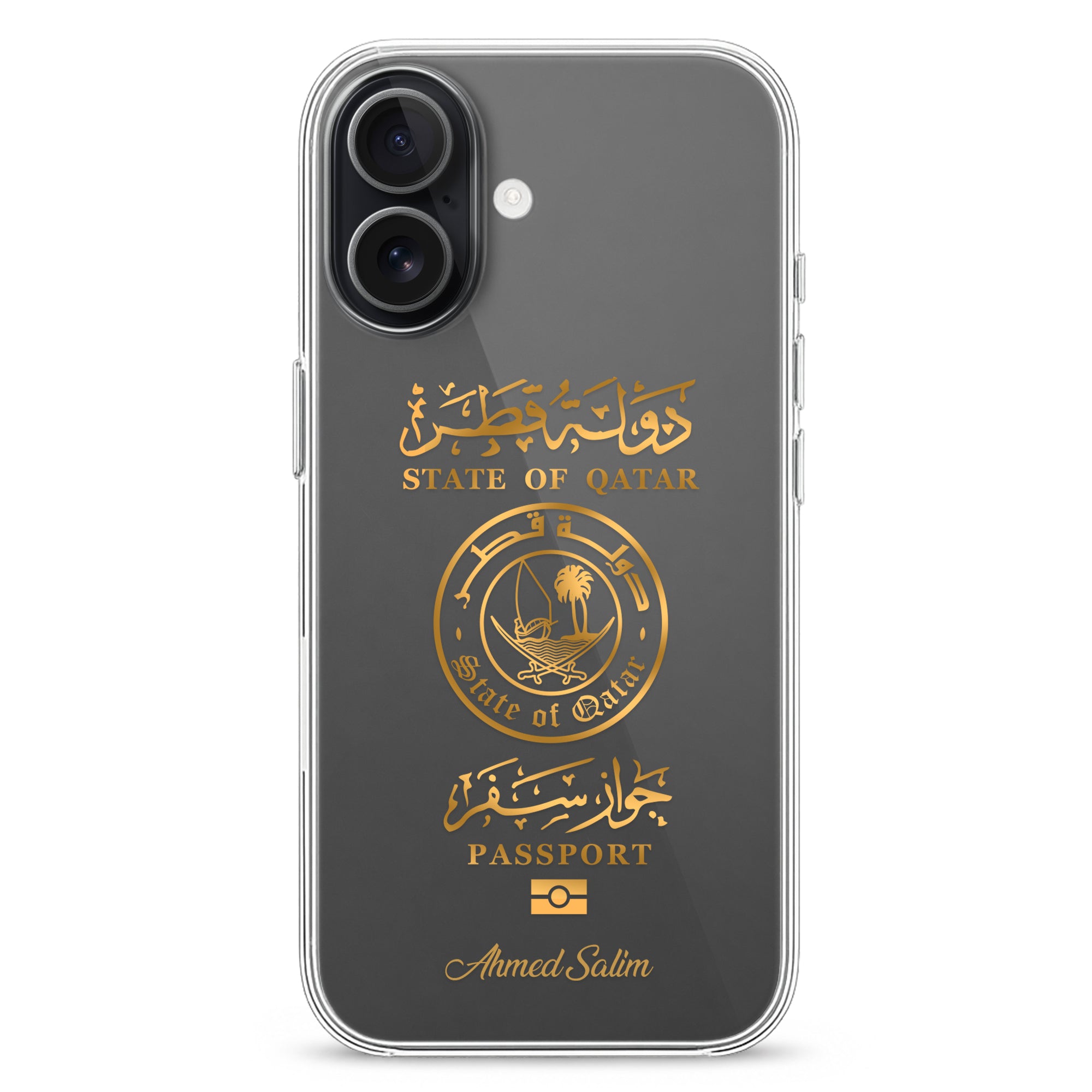 Handyhüllen mit Reisepass - Katar - 1instaphone