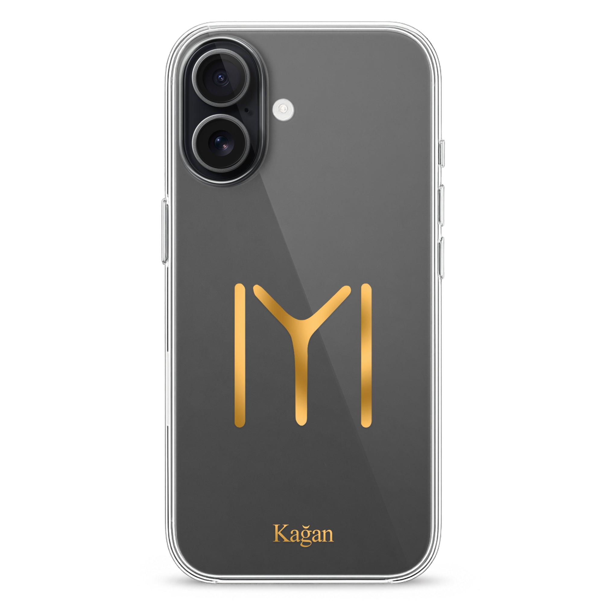 Kayı Stamm Handyhülle mit Symbol in Gold - 1instaphone