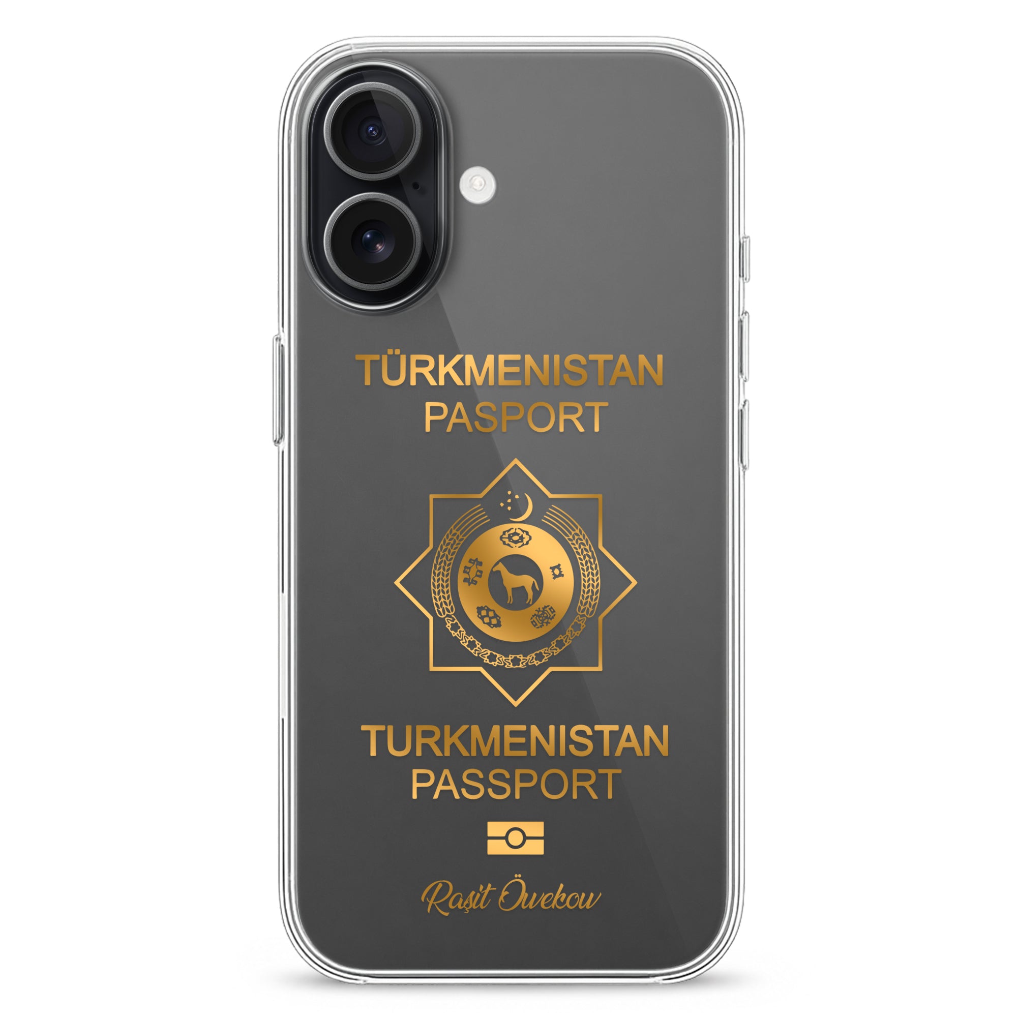 Handyhüllen mit Reisepass - Turkmenistan - 1instaphone