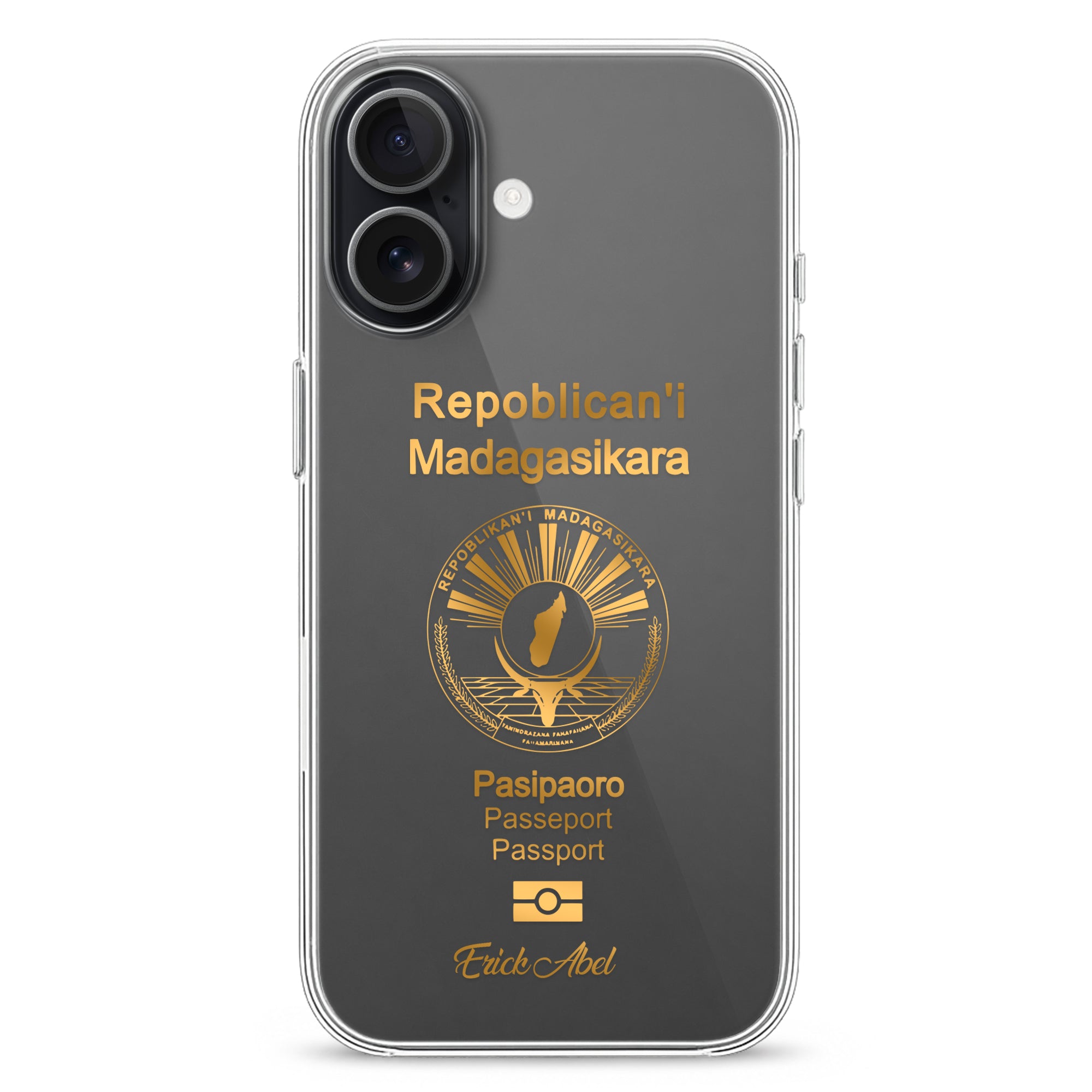 Handyhüllen mit Reisepass - Madagaskar - 1instaphone
