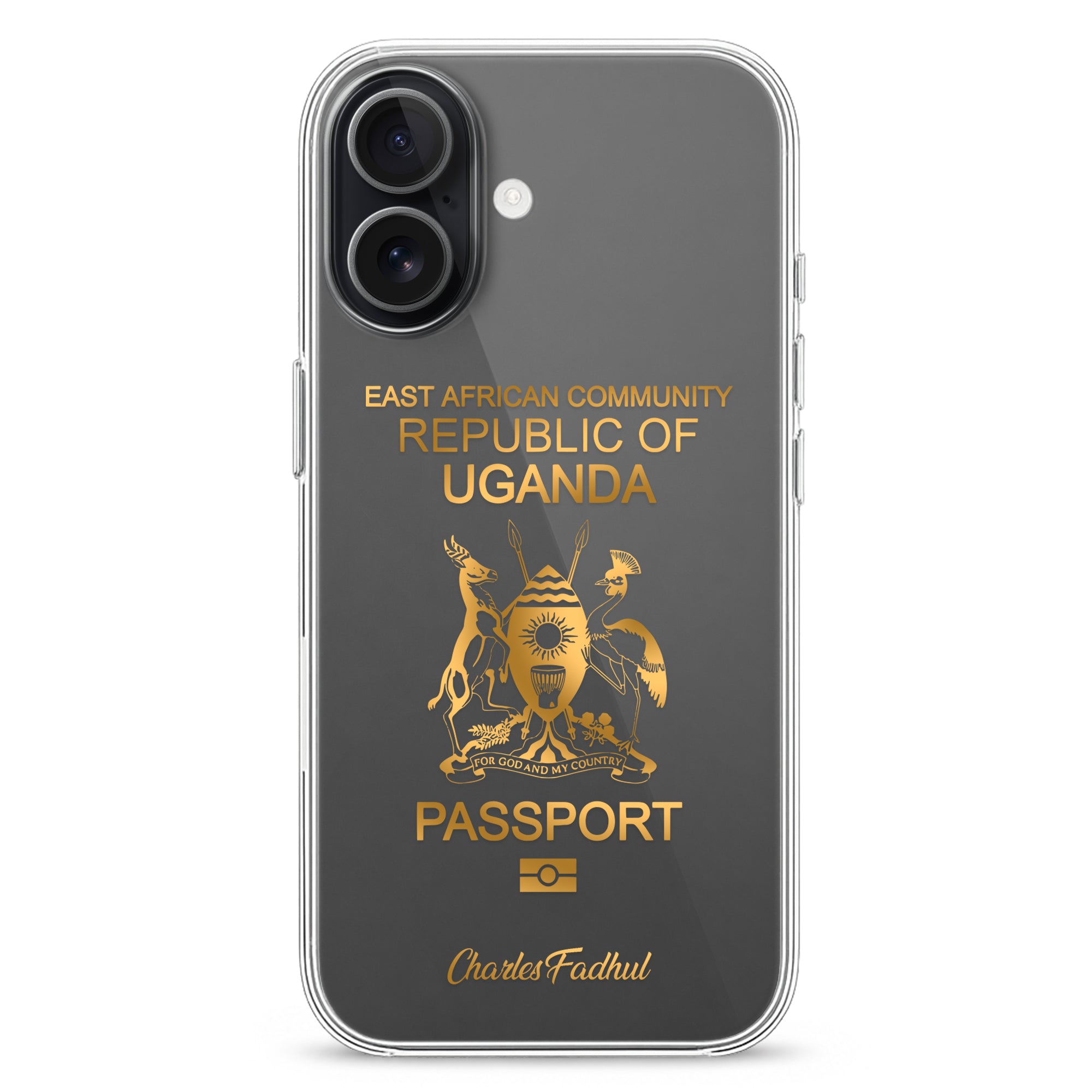 Handyhüllen mit Reisepass - Uganda - 1instaphone