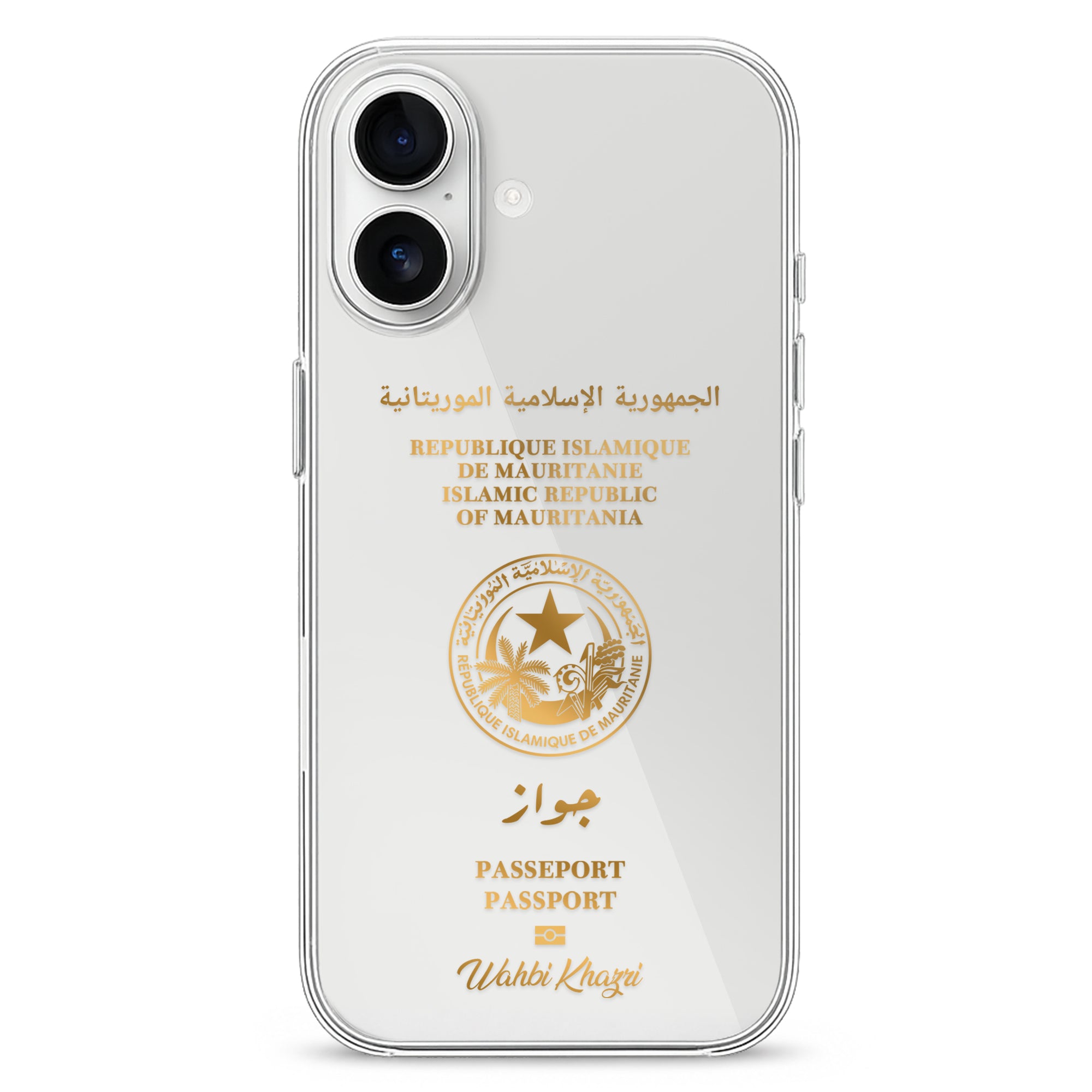 Handyhüllen mit Reisepass - Mauretanien - 1instaphone