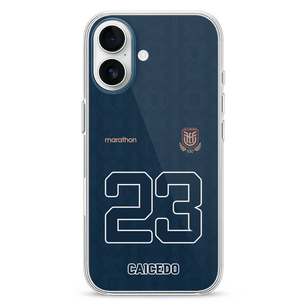 Ecuador World Cup 2026 phone case – Name & Number
