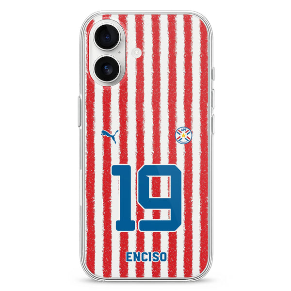 Paraguay World Cup 2026 phone case – Name & Number