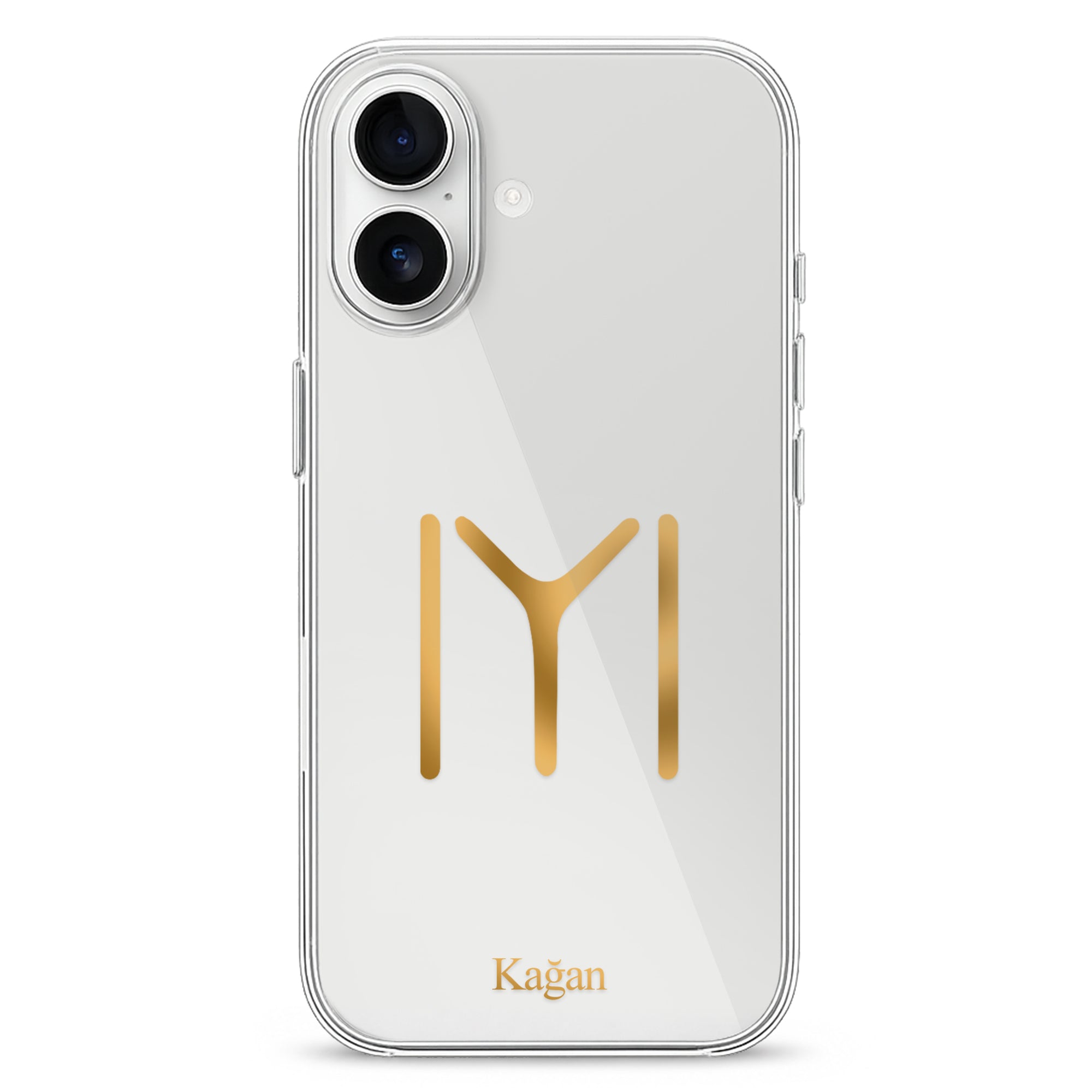 Kayı Stamm Handyhülle mit Symbol in Gold - 1instaphone