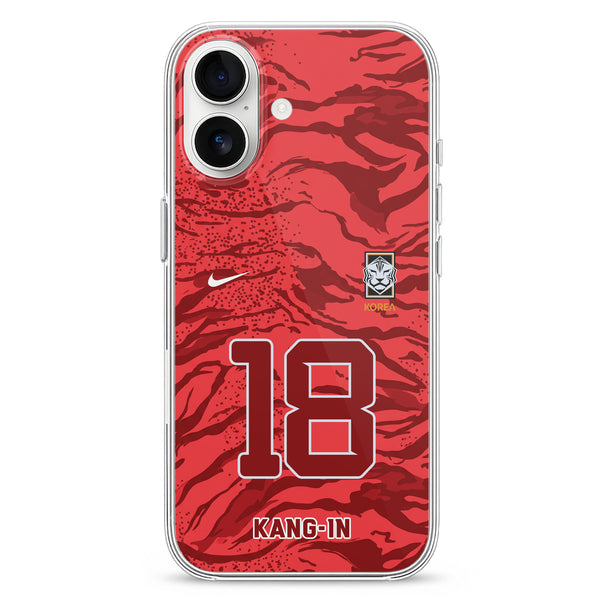 South Korea World Cup 2026 phone case – Name & Number