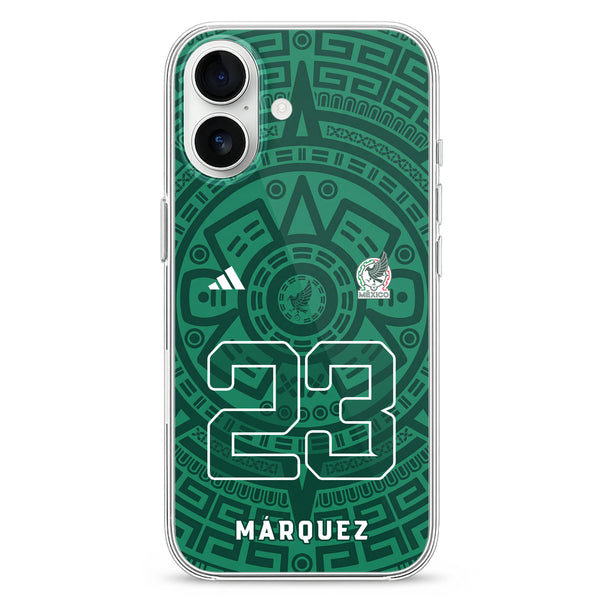 Mexico World Cup 2026 phone case – Name & Number