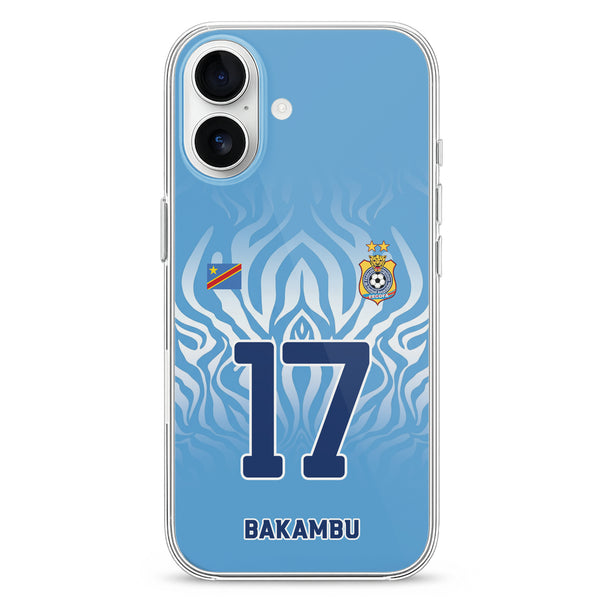 DR Congo World Cup 2026 phone case – Name & Number