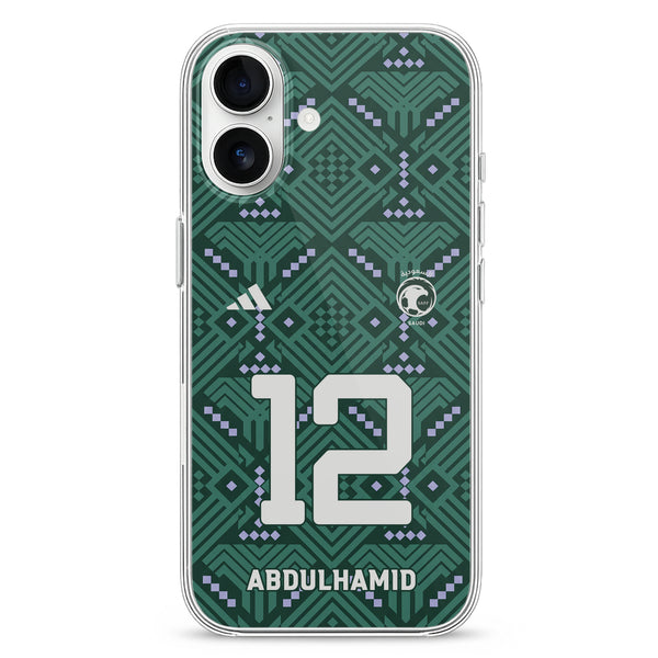 Saudi Arabia World Cup 2026 phone case – Name & Number