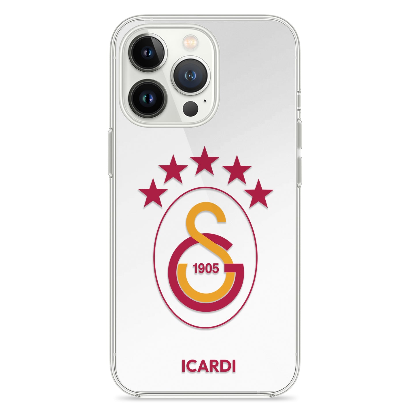 Personalisierte Galatasaray Handyhülle - Şampiyon 2025 Classic