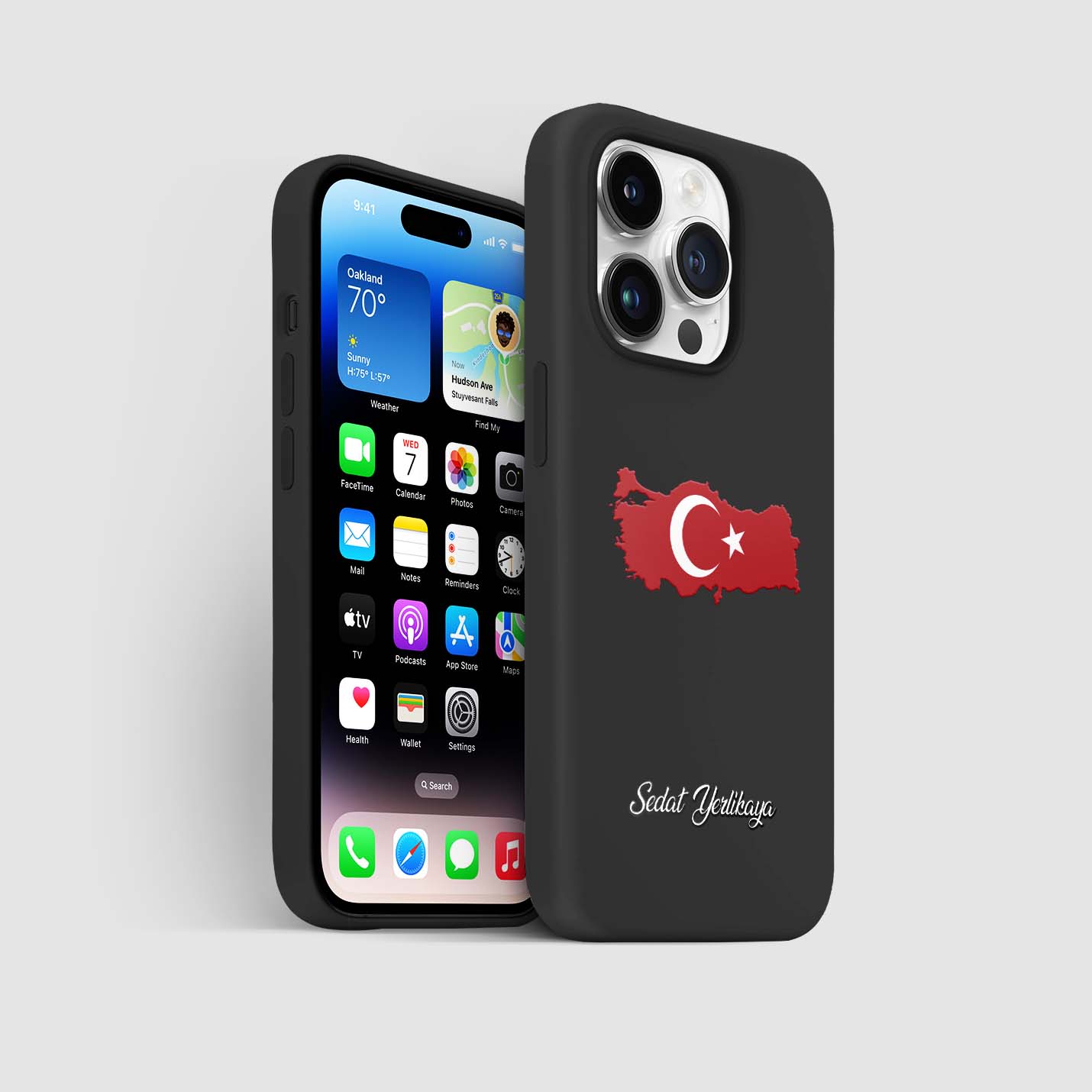 Handyhüllen mit Flagge - Türkei