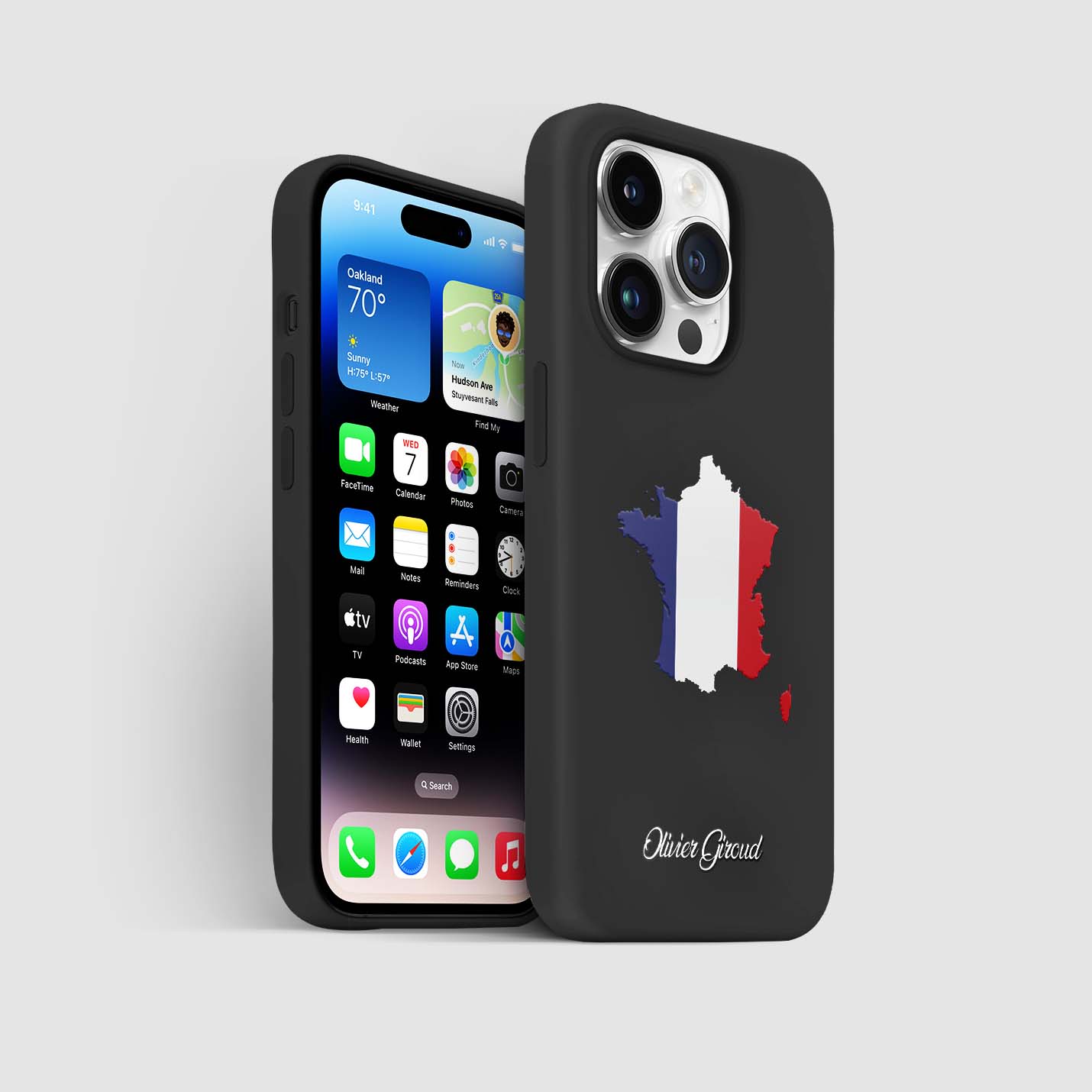 Handyhüllen mit Flagge - Frankreich - 1instaphone