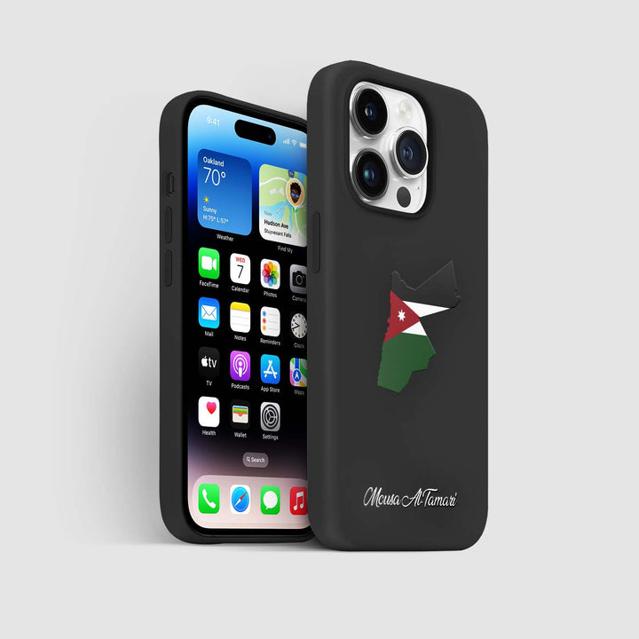 Handyhüllen mit Flagge - Jordanien - 1instaphone