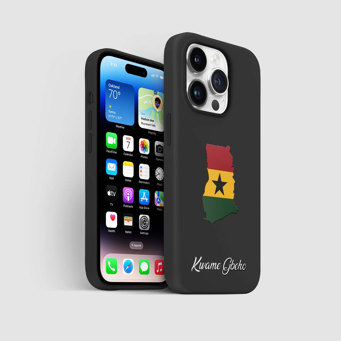 Handyhüllen mit Flagge - Ghana - 1instaphone