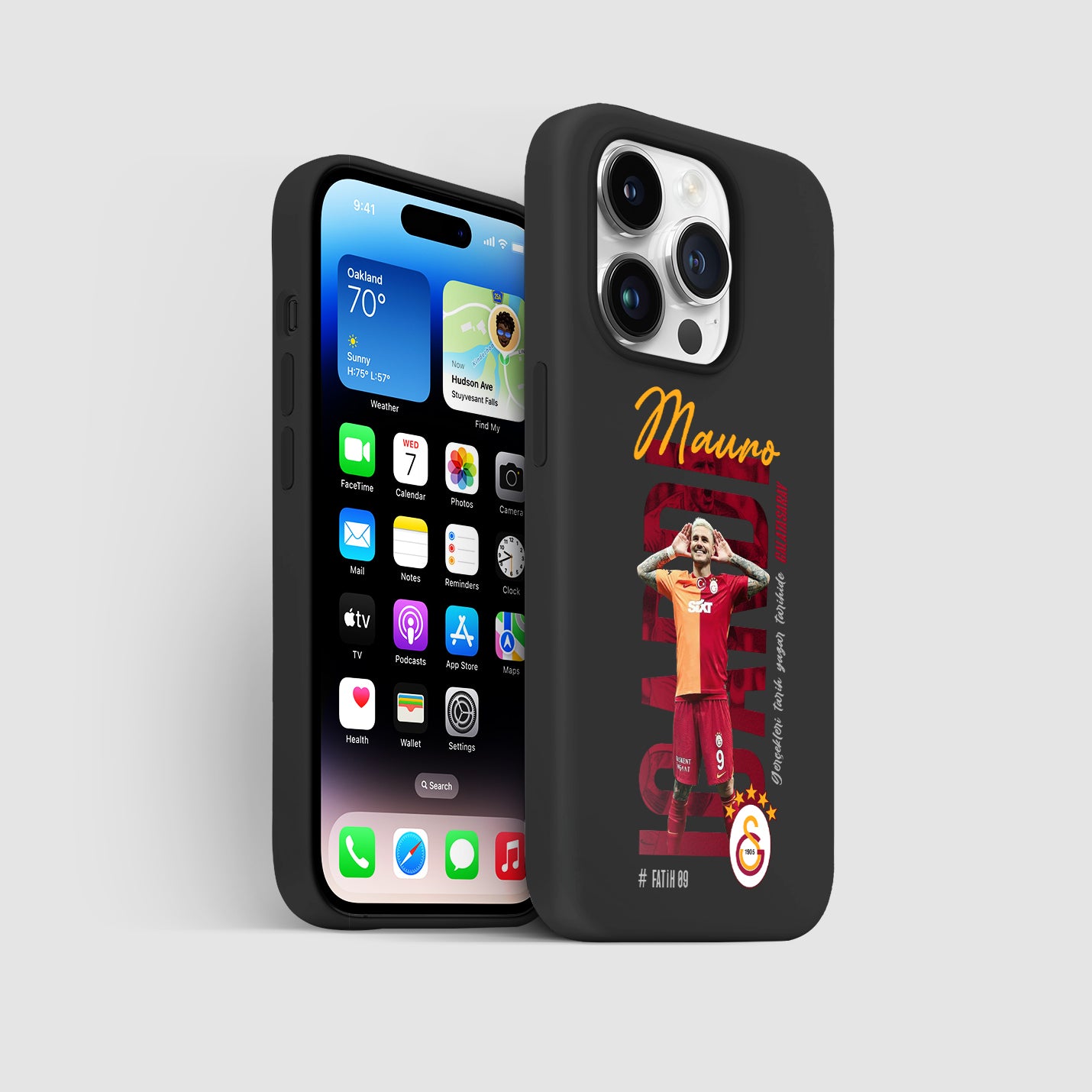 Personalisierte Galatasaray Handyhülle - Şampiyon 2025  Streifen Gold Rot Logo (Kopya) (Kopya) (Kopya) (Kopya) (Kopya) (Kopya) (Kopya) - 1instaphone