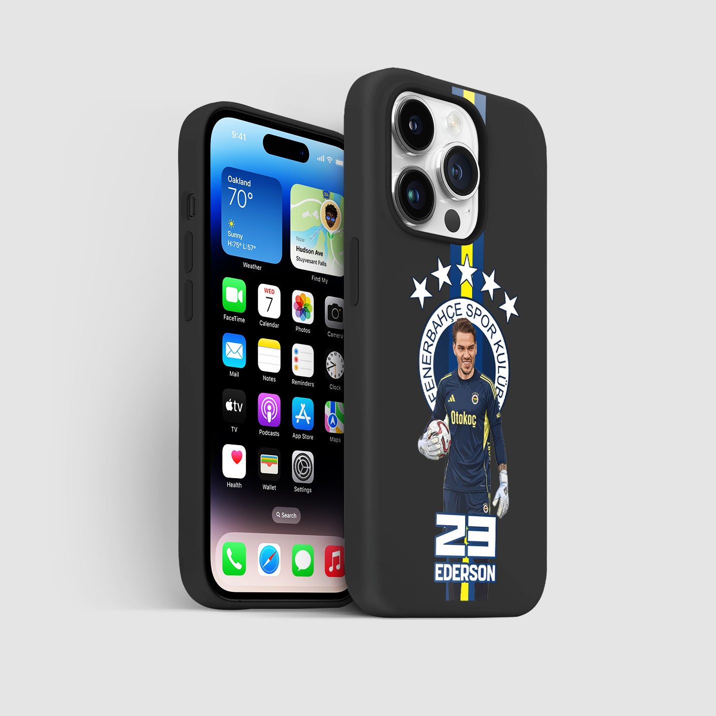 Fenerbahce Hülle mit Wunschname (Kopya) (Kopya) - 1instaphone