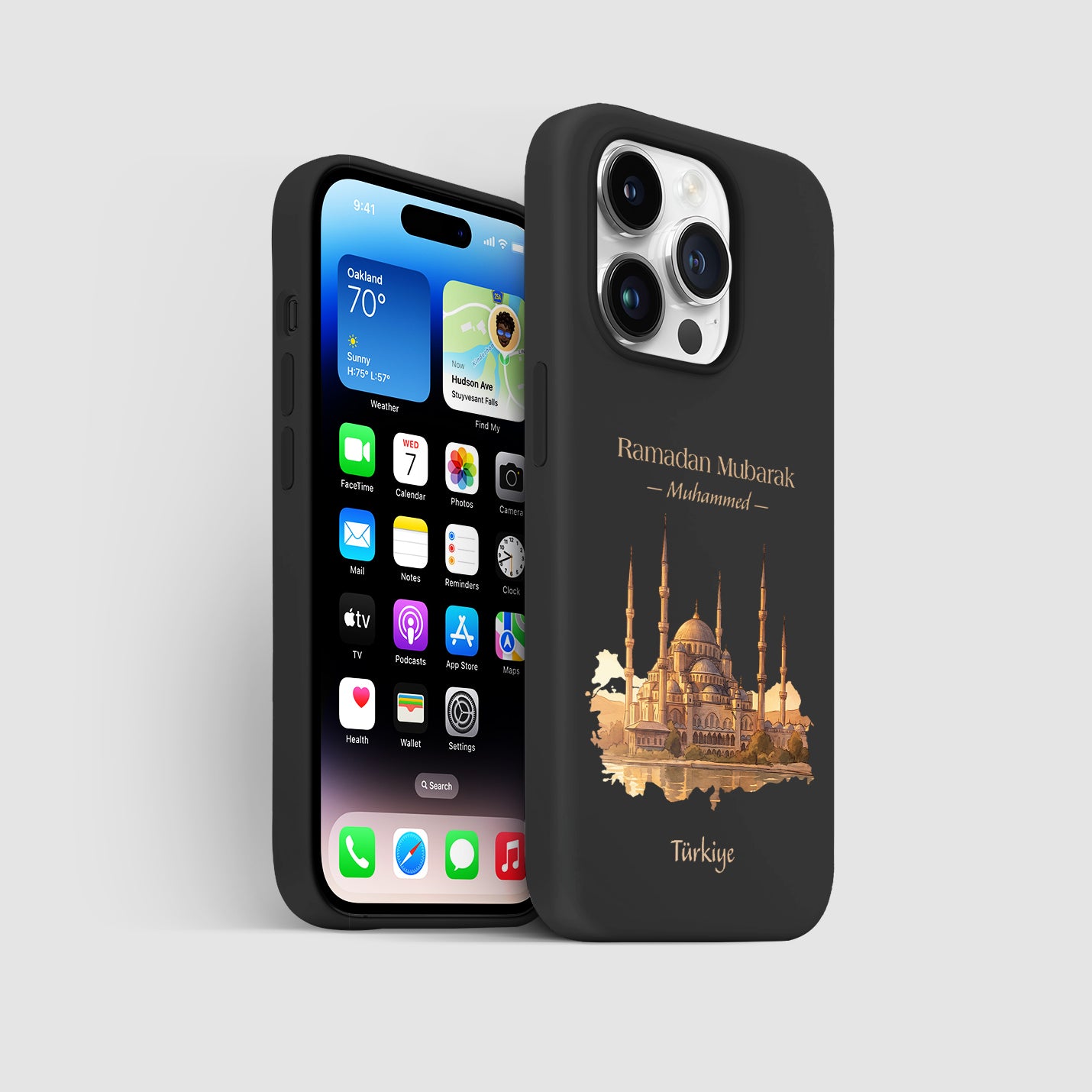 Ramadan Mubarak Sultanahmet Moschee Handyhülle – Türkei - 1instaphone