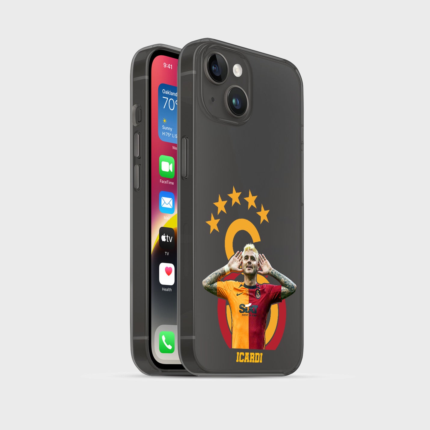 Mauro Icardi Galatasaray Hülle mit Wunschname - 1instaphone