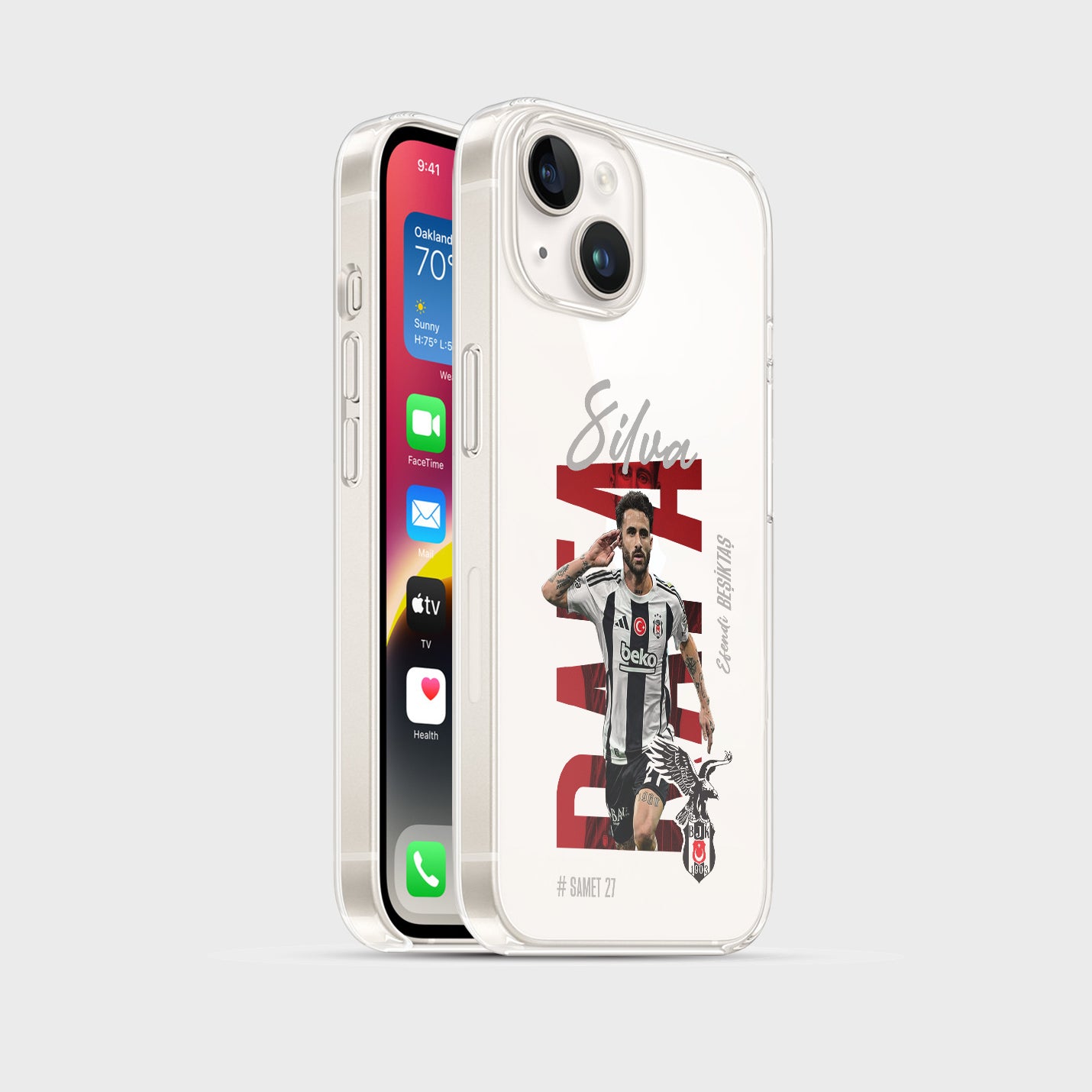 Besiktas Hülle mit Wunschname Sergen (Kopya) - 1instaphone