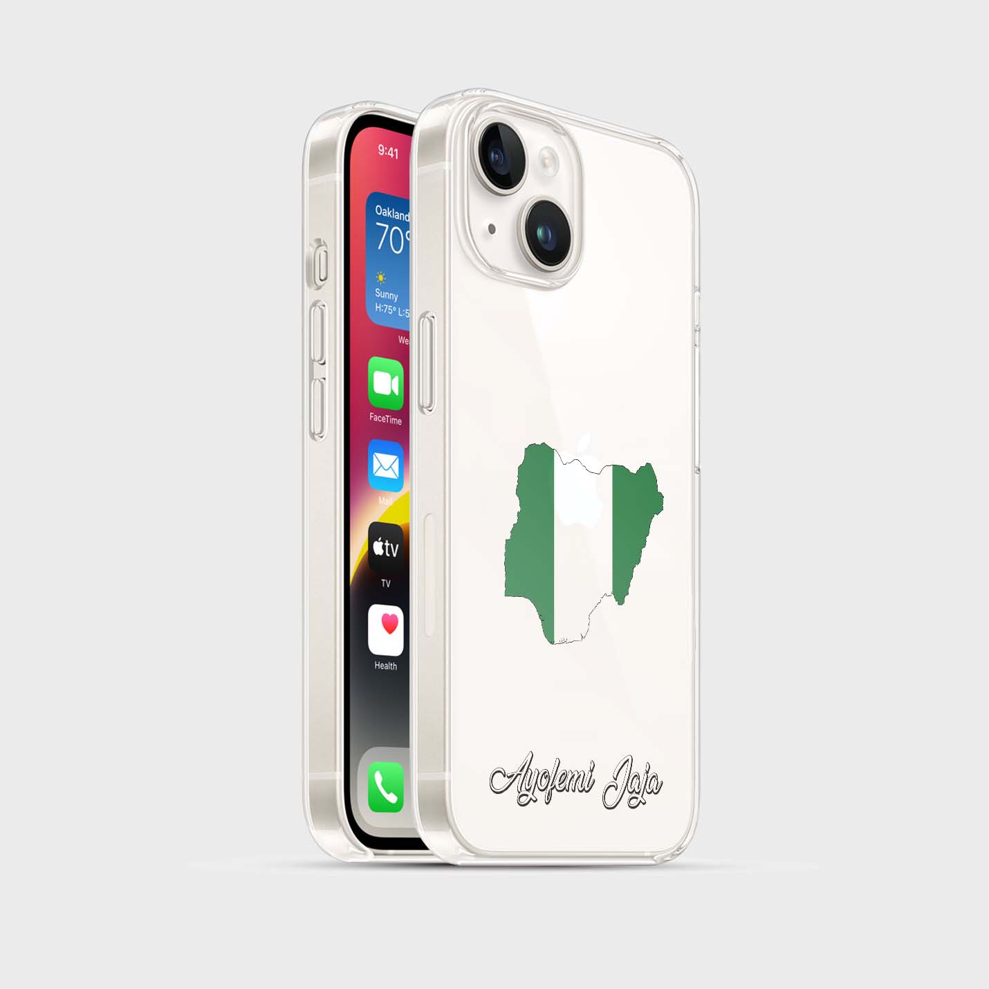Handyhüllen mit Flagge - NIGERIA