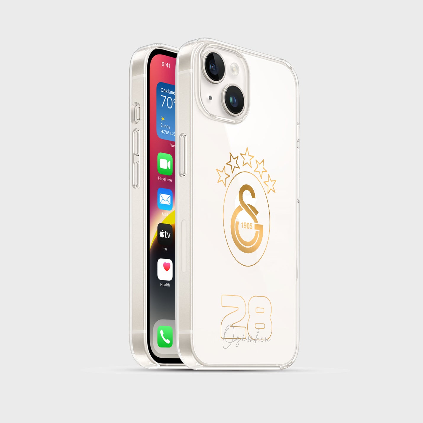 Personalisierte Galatasaray Handyhülle - Şampiyon 2025 Classic
