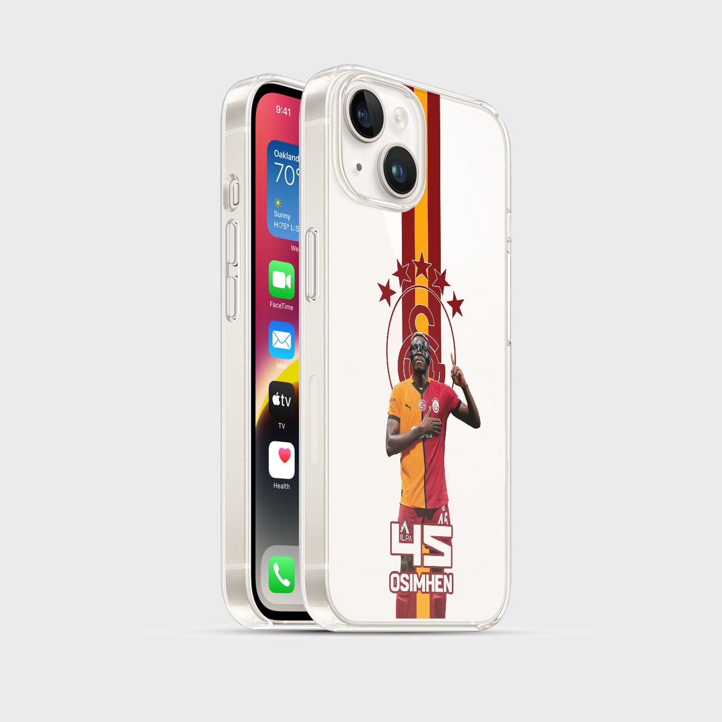 Victor Osimhen Galatasaray Hülle mit Wunschname - 1instaphone