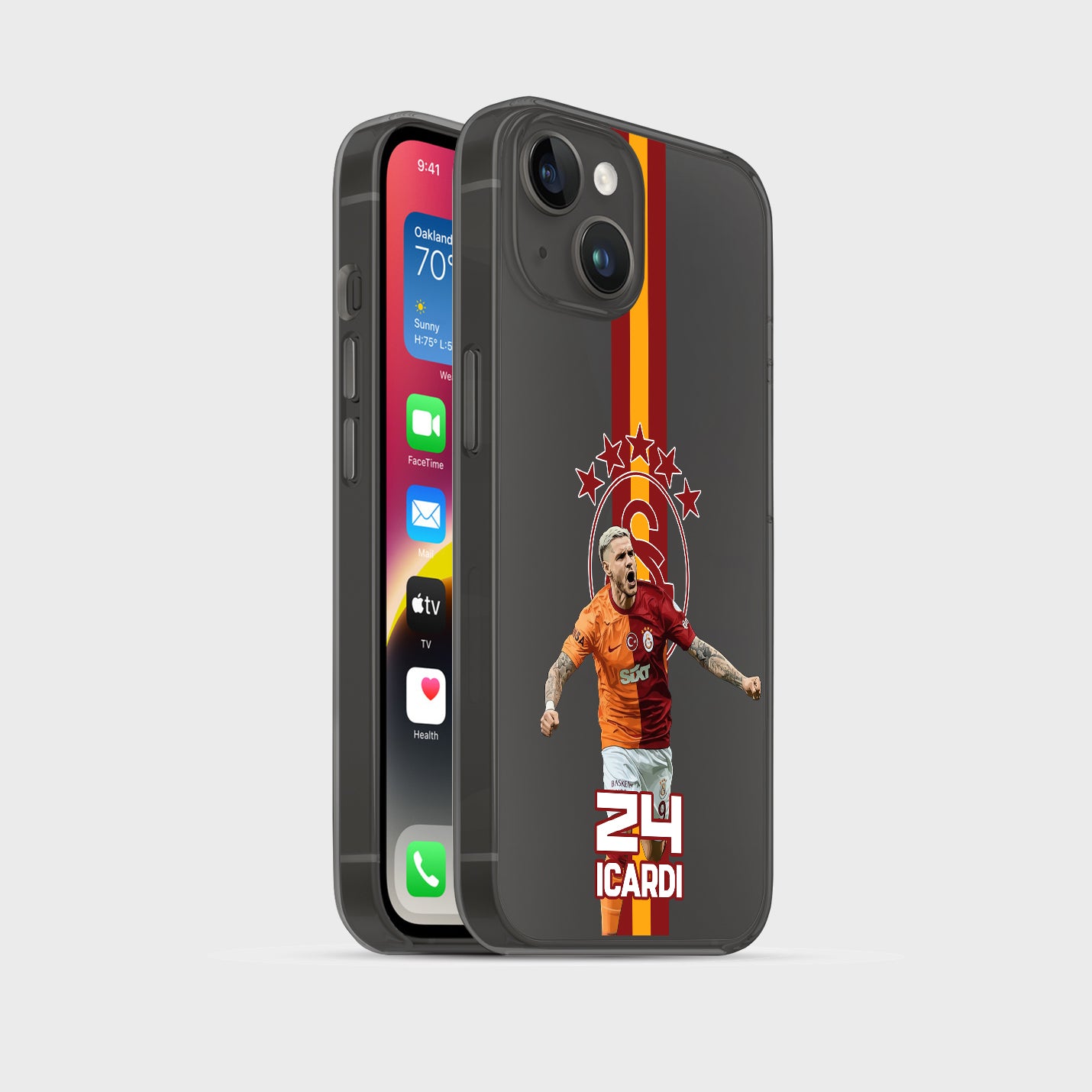 Mauro Icardi Galatasaray Hülle mit Wunschname - 1instaphone