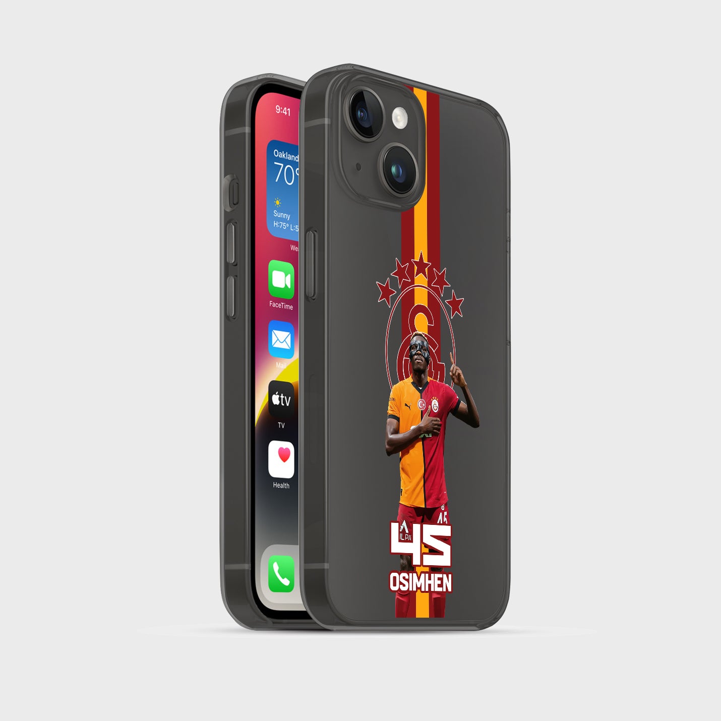 Victor Osimhen Galatasaray Hülle mit Wunschname - 1instaphone