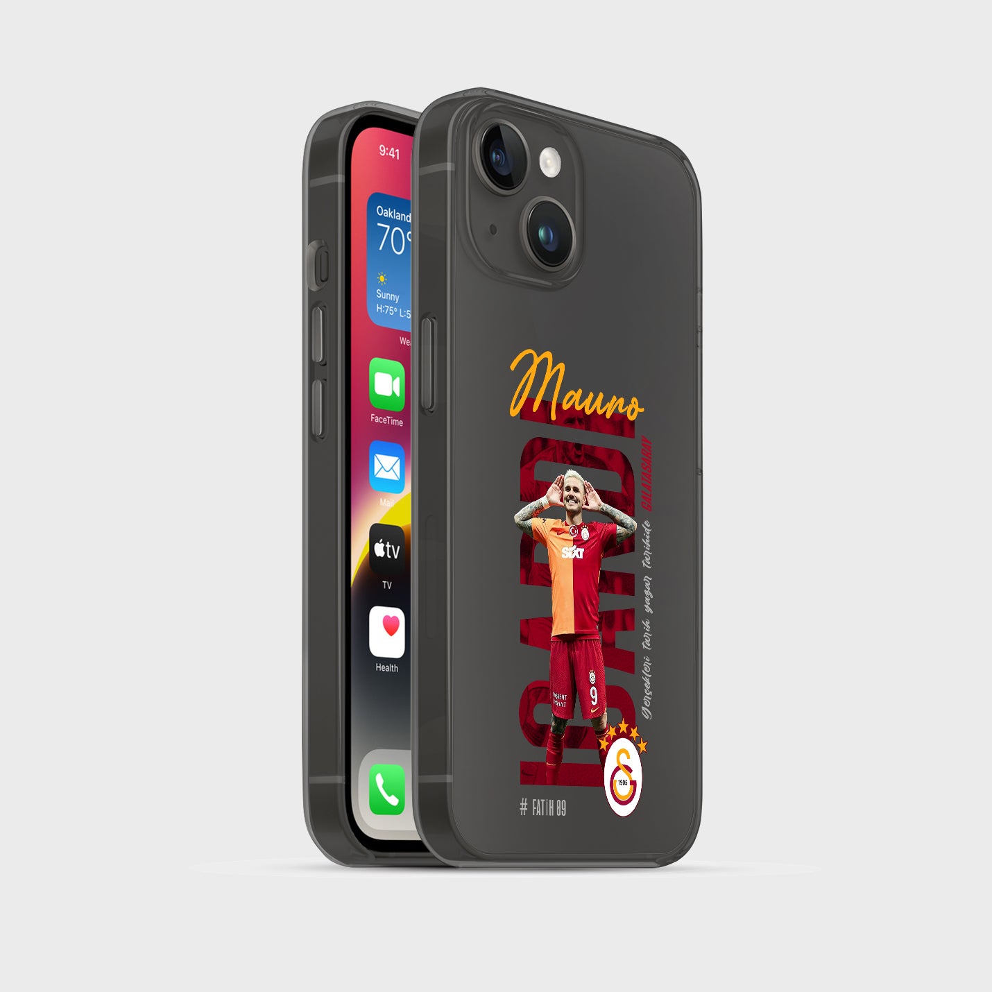Personalisierte Galatasaray Handyhülle - Şampiyon 2025  Streifen Gold Rot Logo (Kopya) (Kopya) (Kopya) (Kopya) (Kopya) (Kopya) (Kopya) - 1instaphone